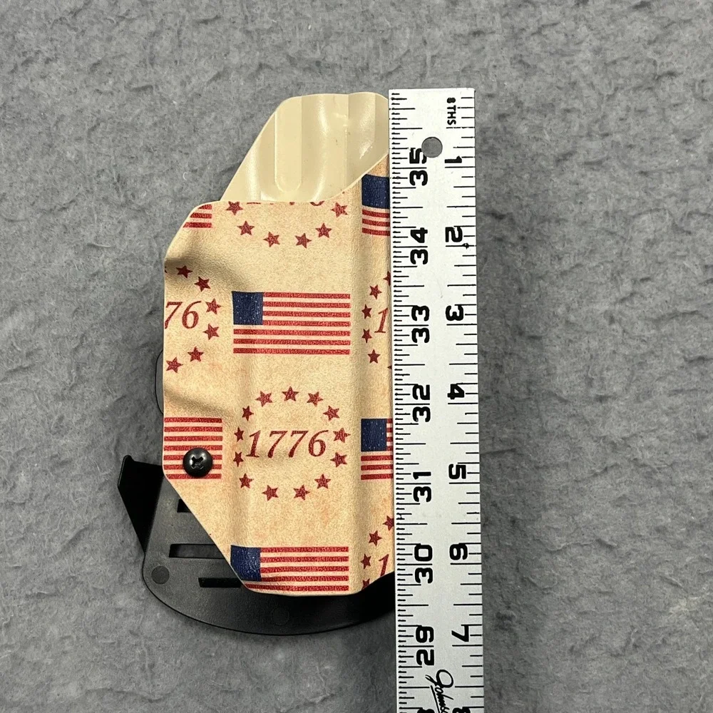 We‎ The People Holster Tan American USA Flag 1776 Pattern Hand Crafted